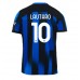 Cheap Inter Milan Lautaro Martinez #10 Home Football Shirt 2023-24 Short Sleeve